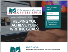 Tablet Screenshot of mnchristianwriters.com